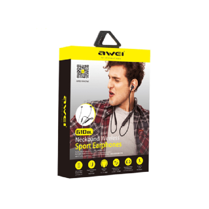 Awei G10BL Stereo Bluetooth Wireless Sports Neckband